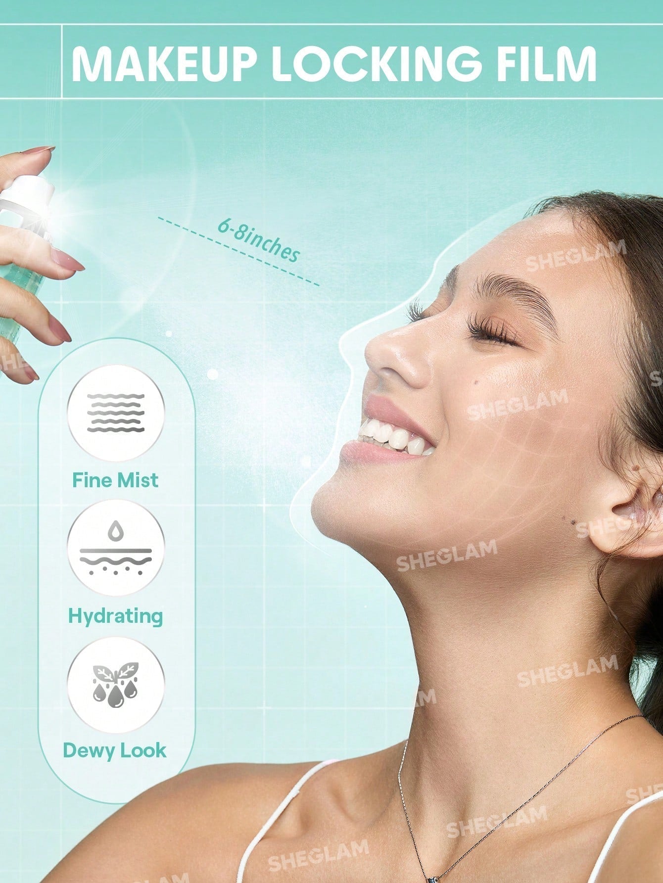 Sheglam Good Grip Hydrating Prime And Set Spray