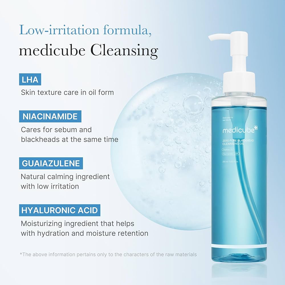 Medicube Zero Pore Blackhead Cleansing Oil