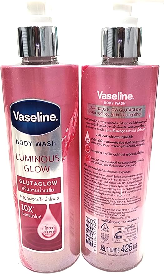Vaseline Luminous Glow Glutaglow Body Wash 425ml