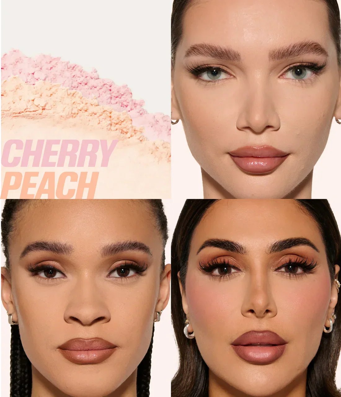 Huda Beauty - Easy Bake Duo Loose Powder - Cherry Peach