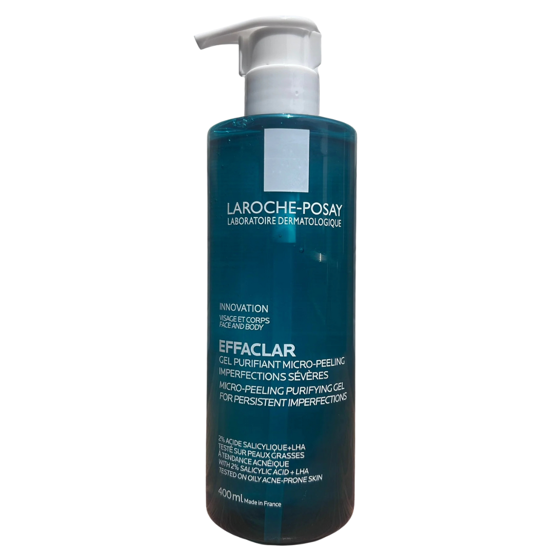 La Roche Posay EFFACLAR Purifying Foaming Gel For Oily Sensitive Skin cleanser ( pump )