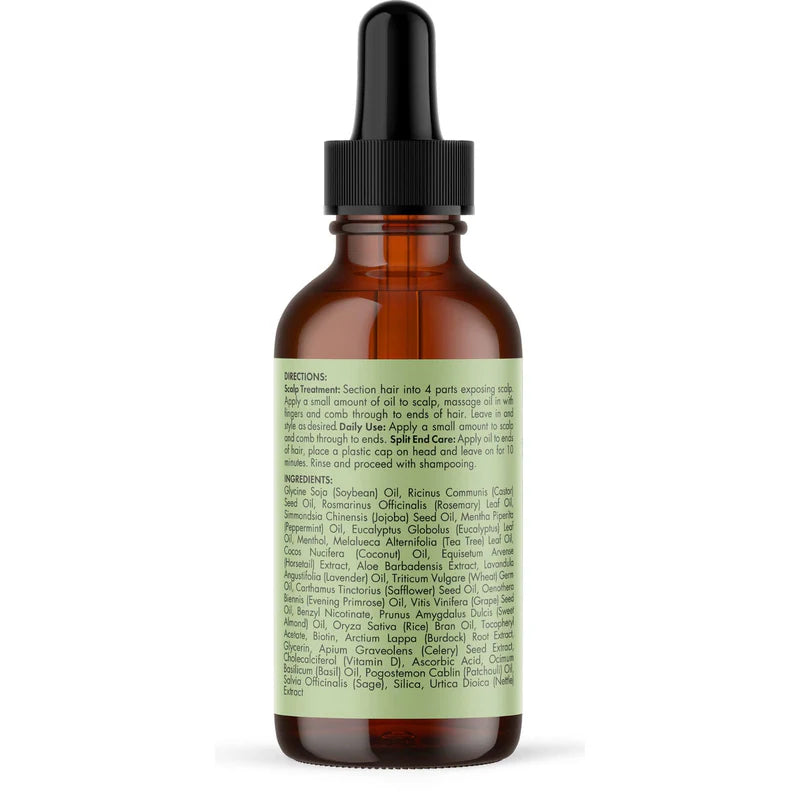 MIELLE Rosemary Mint Scalp & Hair Strengthening Oil