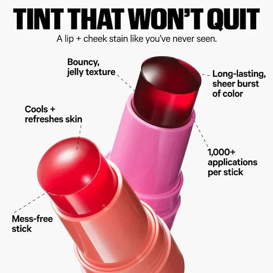 MILK MAKEUP Cooling Water Jelly Tint β Dual Lip & Cheek Blush Stain