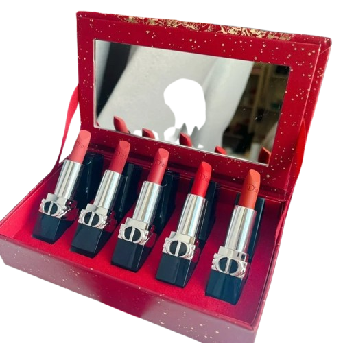 Rouge Dior Lipstick Set – Timeless Elegance in Every Shade ✨
