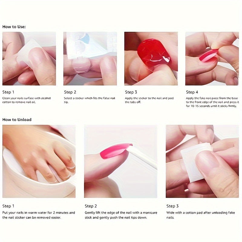 Medium Length Square Matte Sexy Red Heart Design Nails