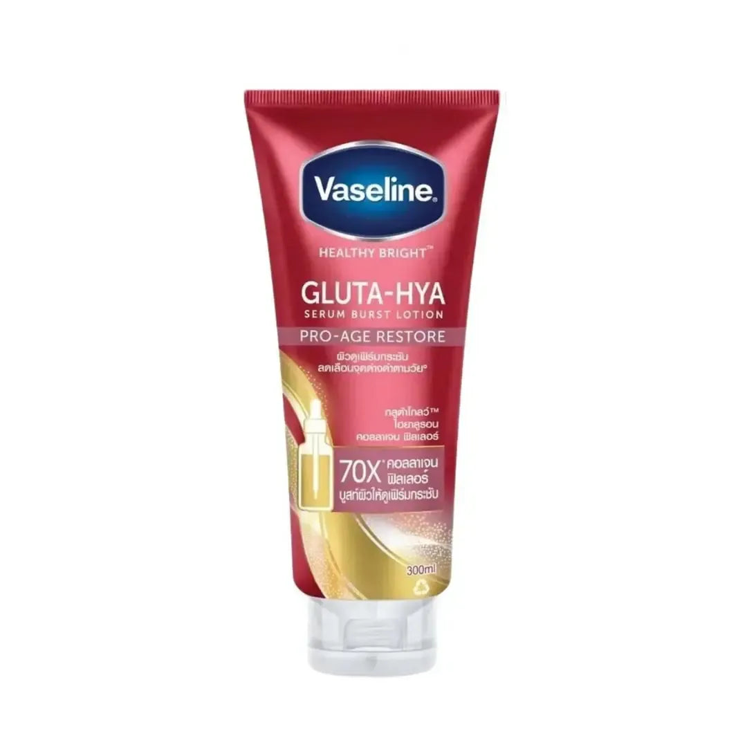 Vaseline Gluta-Hya Serum Burst Lotion Pro-Age Restore