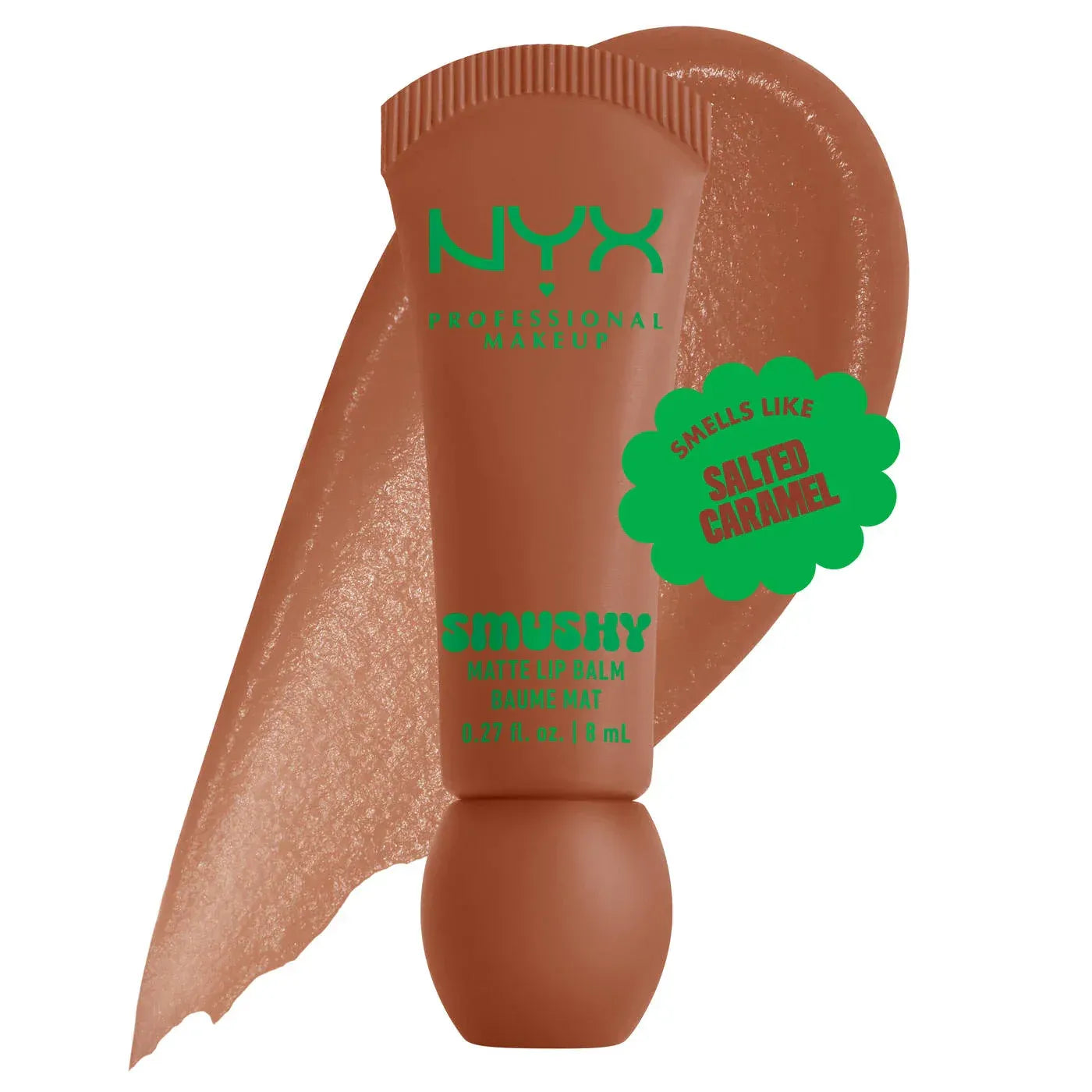 NYX Smushy Matte Lip Balm, Tinted Lip Moisturizer with Soft, Matte Finish