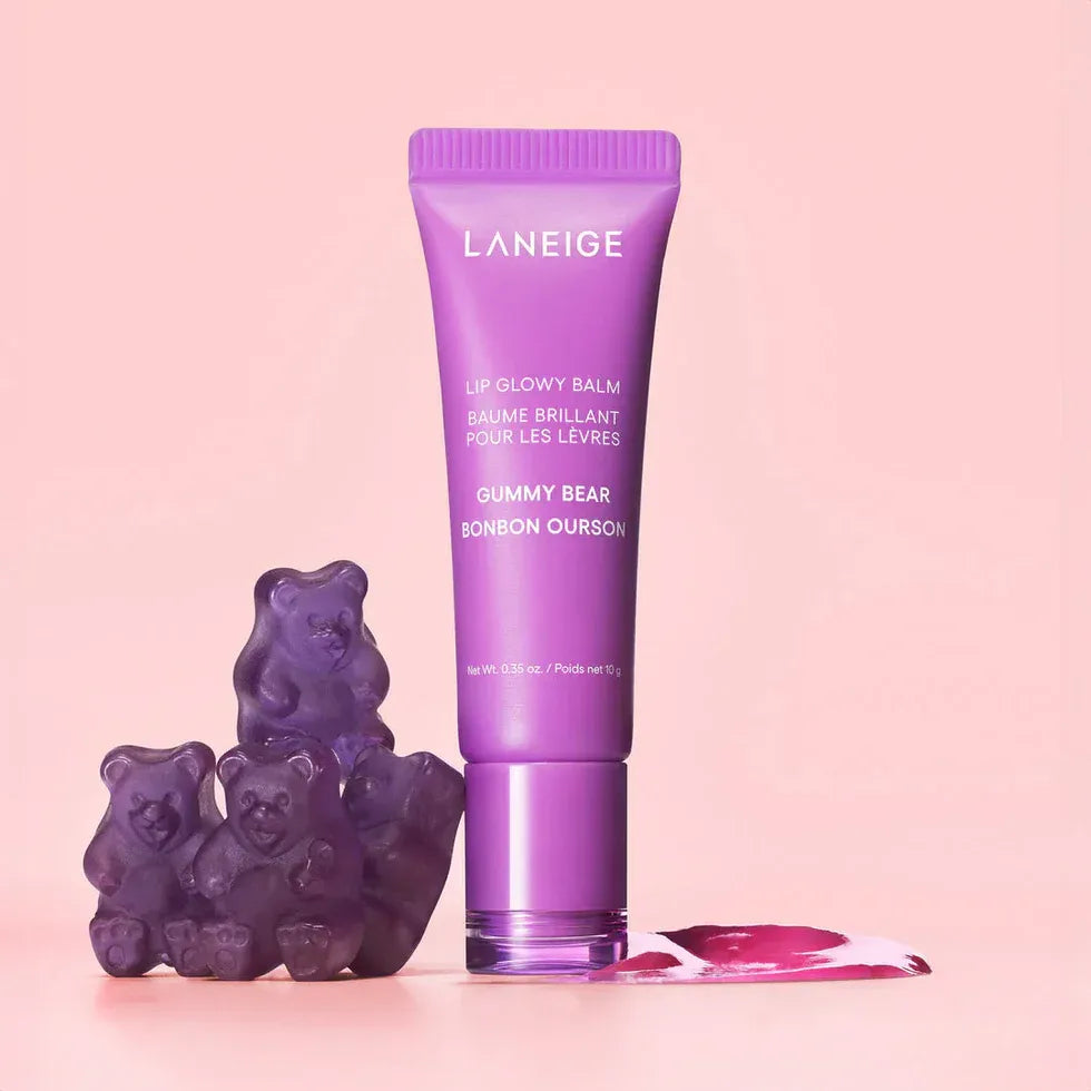 LANEIGE On-the-Glow Lip Balm Trio Pack β Hydrating |& Glossy