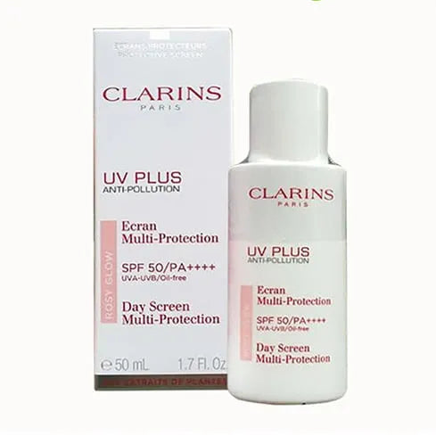 Clarins UV Plus Day Screen Multi-Protection SPF50 / PA++++ 50ml - Rosy Glow