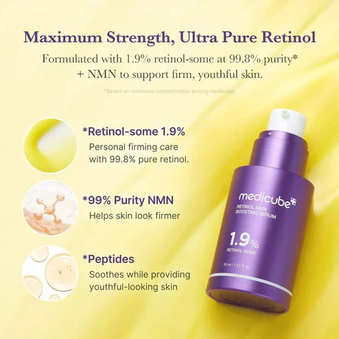 Medicube – Retinol NMN 1.9% Boosting Serum 30ml