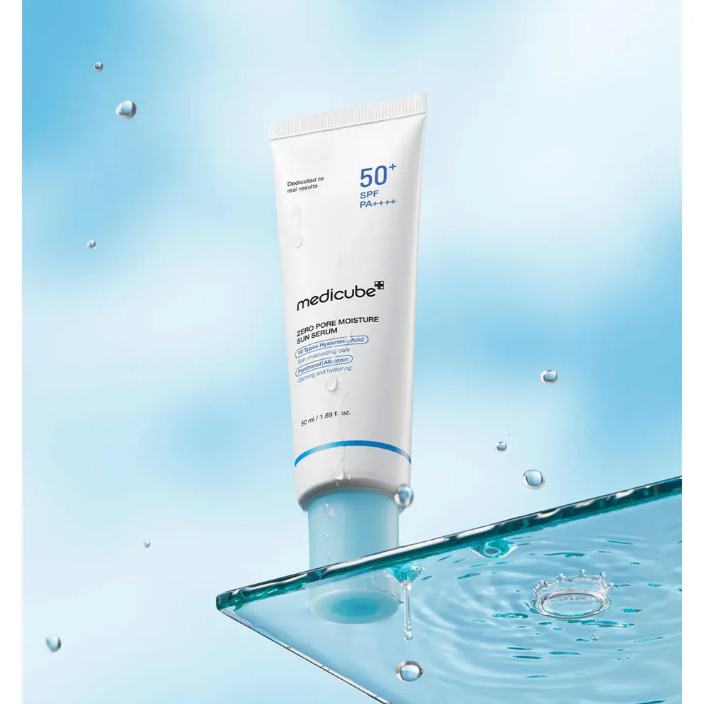 Medicube Zero Pore Moisture Sun Serum SPF50 Sunblock 50ml