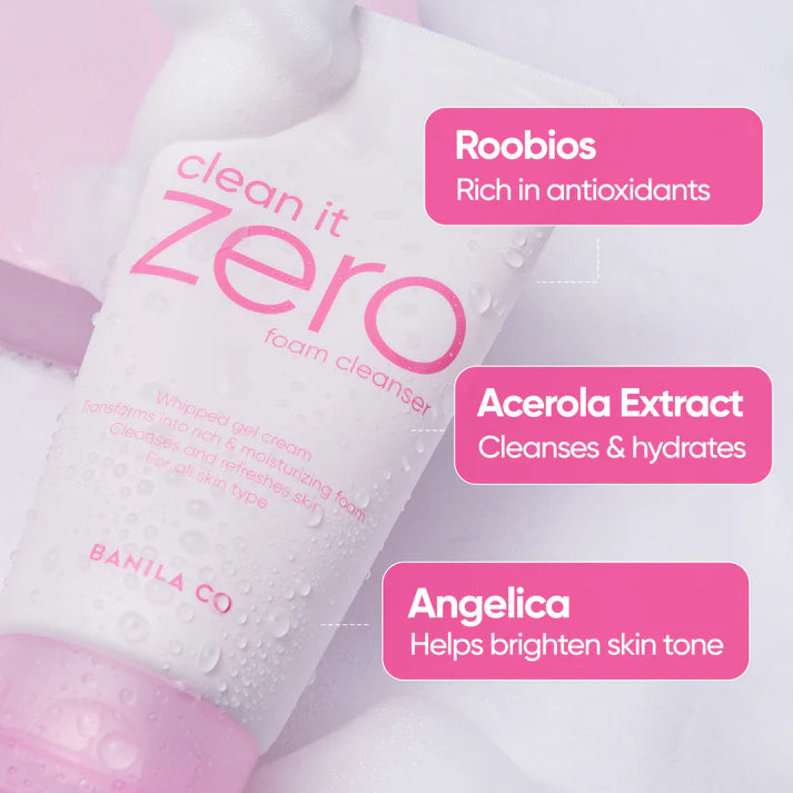 Banila Co clean it Zero Foam Cleanser