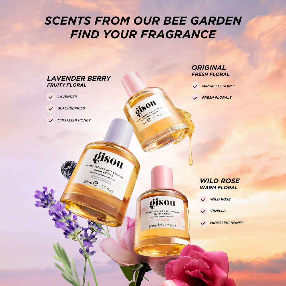 Gisou Honey Infused Hair Perfume Lavender Berry