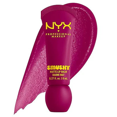 NYX  Smushy Matte Lip Balm, Tinted Lip Moisturizer with Soft, Matte Finish