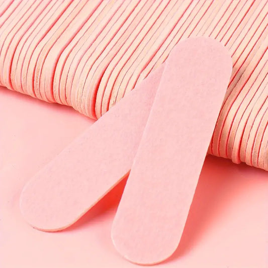 Pink Double-Sided Emery Nail File - 1 Piece