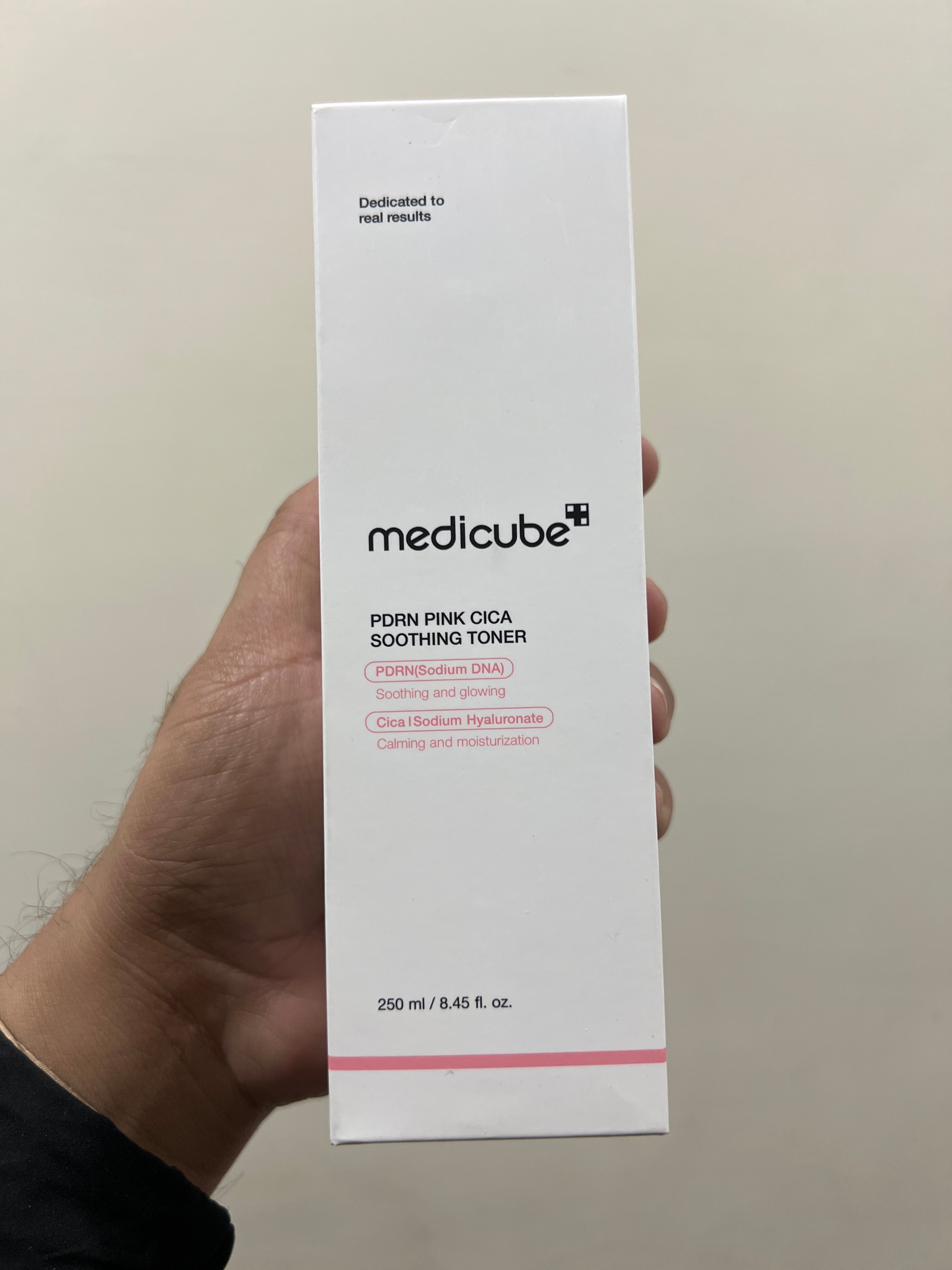 medicube PDRN Pink Peptide Toner I Pink Glow Toner for Skin Boosting, Soothing and Calming, Uneven Skin Tone, Rose PDRN & Peptide & Niacinamide, Korean Skin Care (250ml)