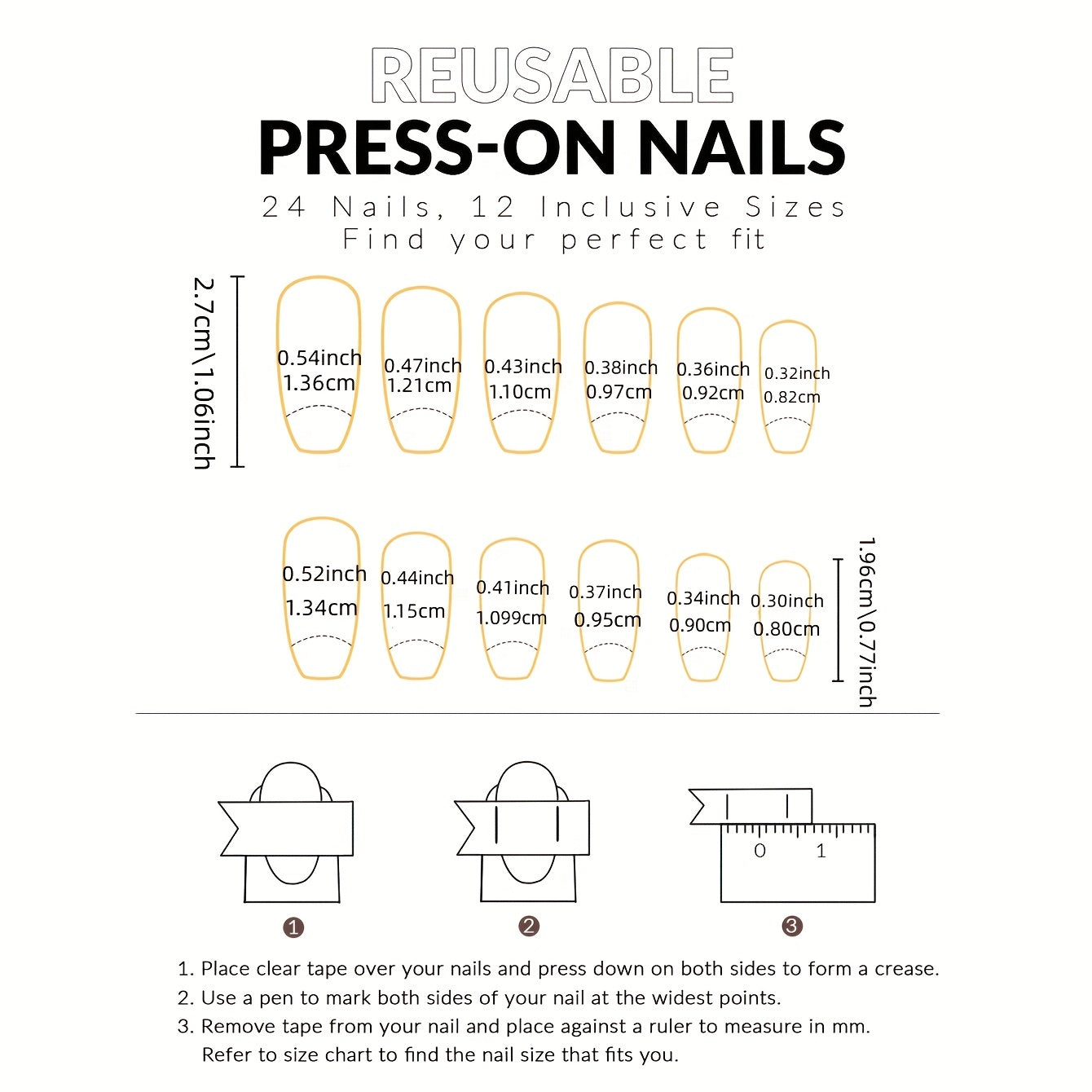 Fall Brown Long Coffin Checkboard Fake Nails