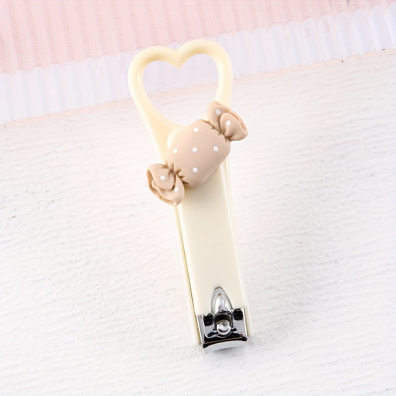 Cute Cartoon Heart Mini Nail Clippers