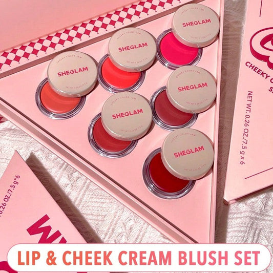 sheglam lip and cheek cream blush  full bundle set - Classy Touch Pk