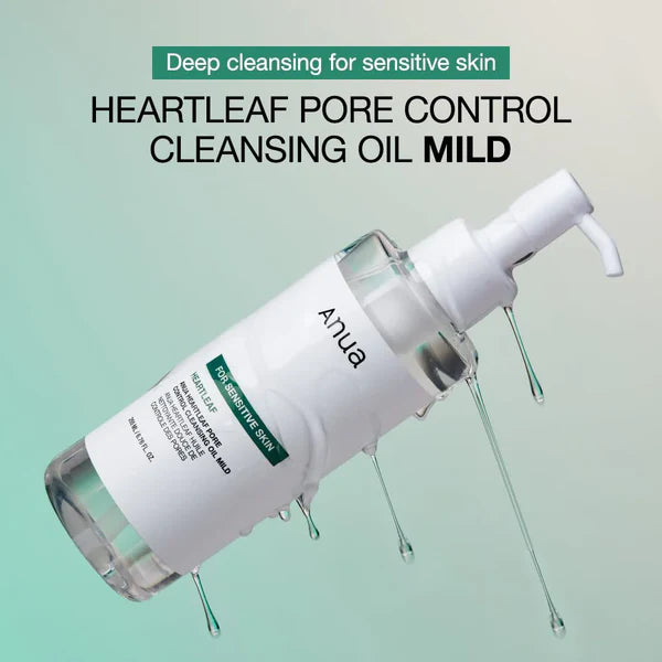 Anua Heartleaf Pore Control Cleansing Oil Mild - Sensitive Skin