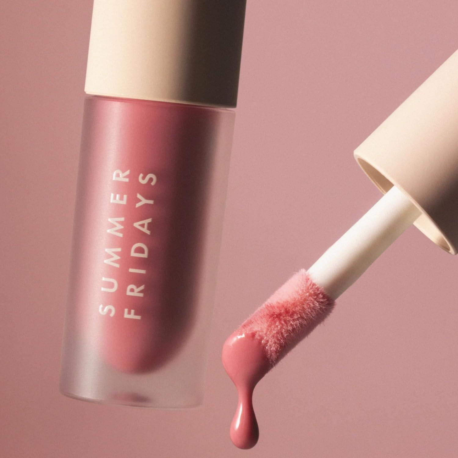 Summer Fridays Dream Lip Oil – Tinted, Moisturizing, High-Shine, Non-Sticky (0.15 oz)