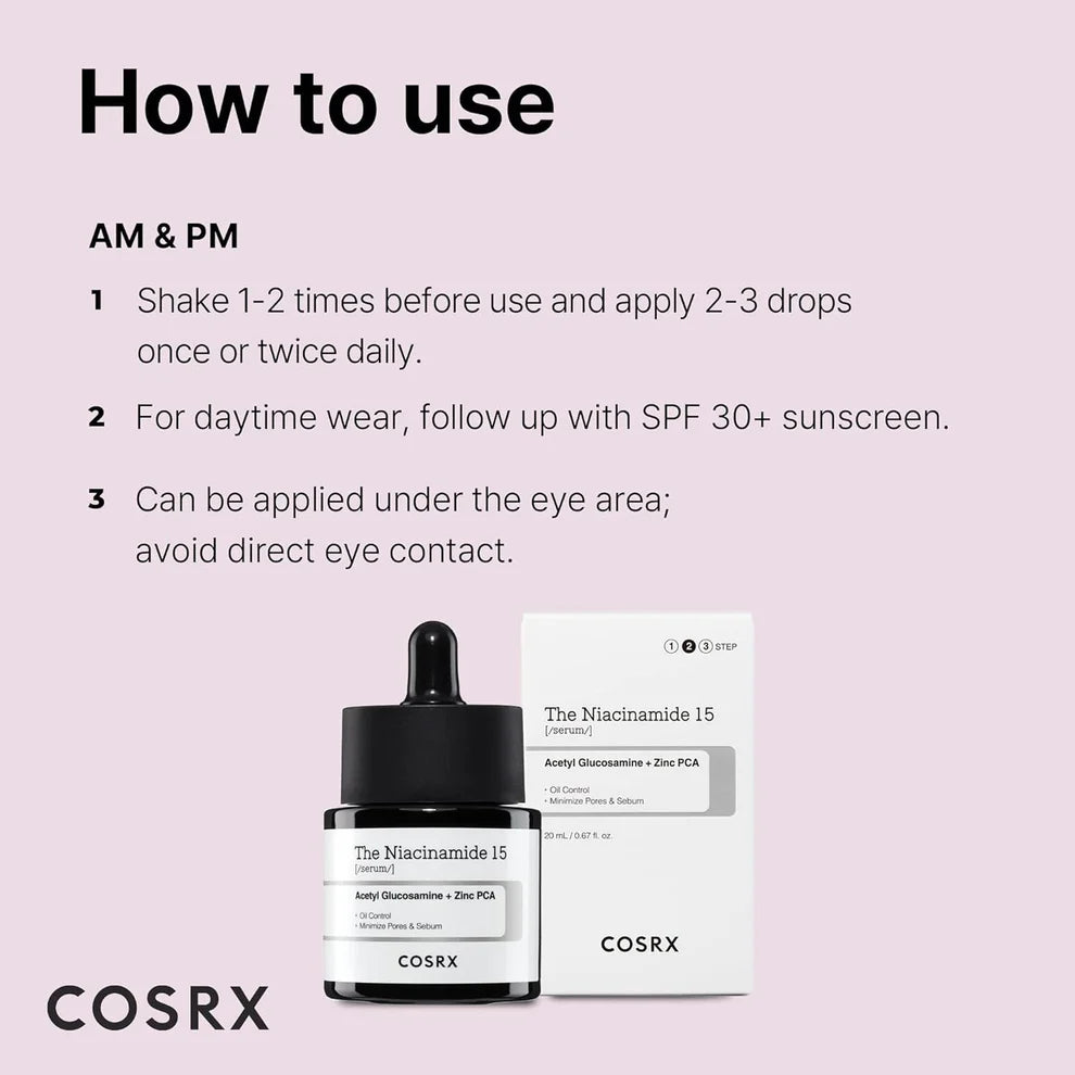 COSRX The Niacinamide 15 Serum - 20 ml