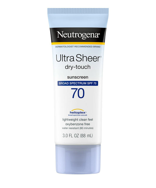 Neutrogena Ultra Sheer Dry Touch Sunscreen Broad Spectrum SPF 70 - Classy Touch Pk