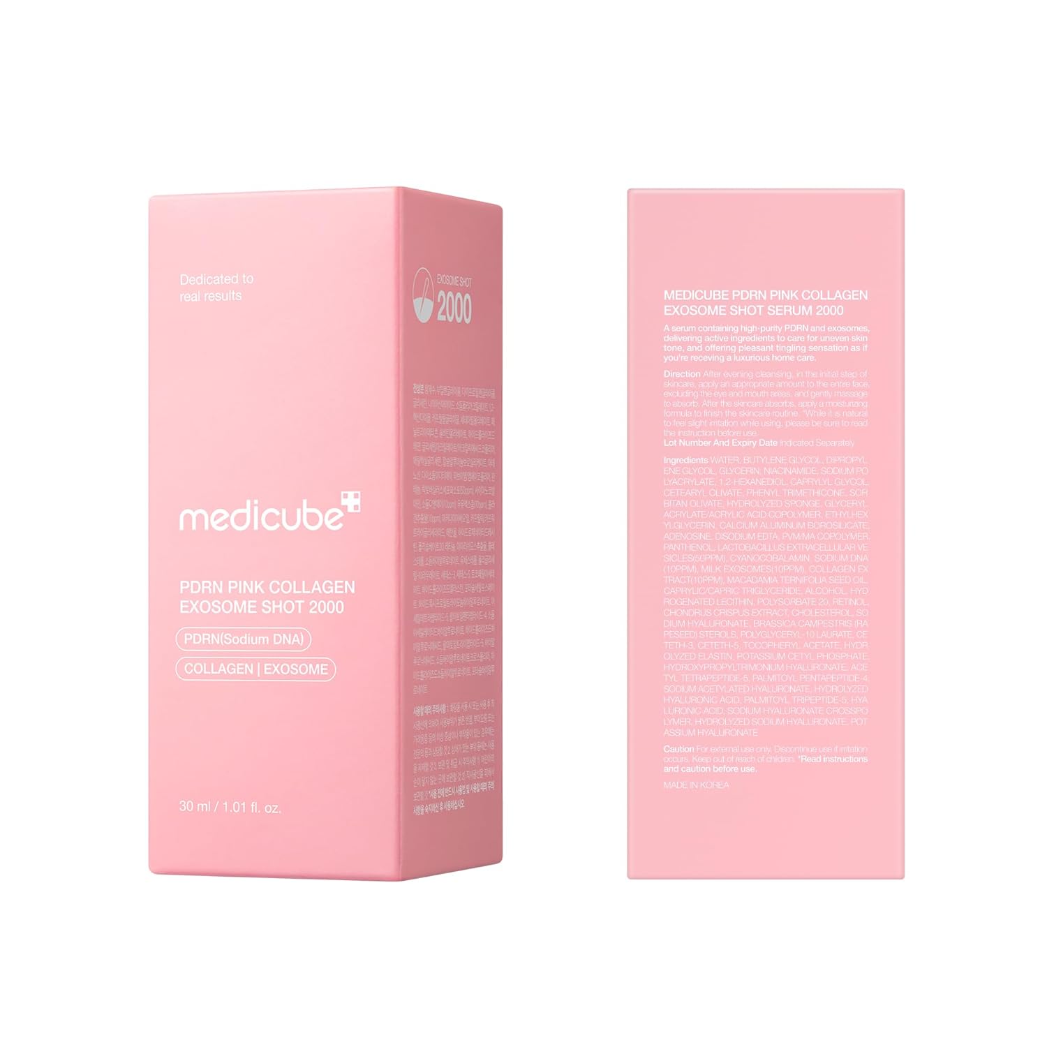 Medicube PDRN Pink Collagen Exosome Shot Serum 2000 - 30ml