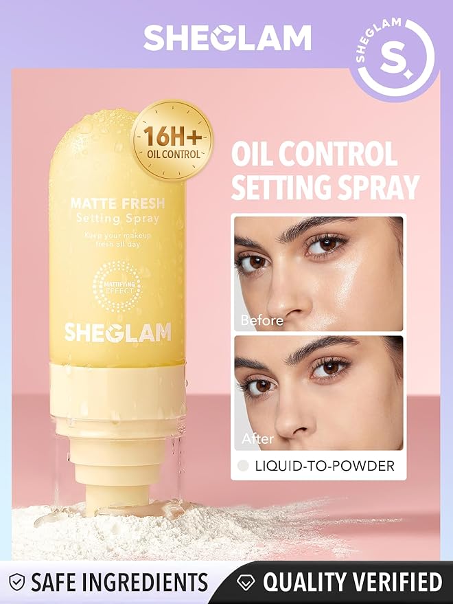 SHEGLAM Matte Fresh Setting Spray Ultra