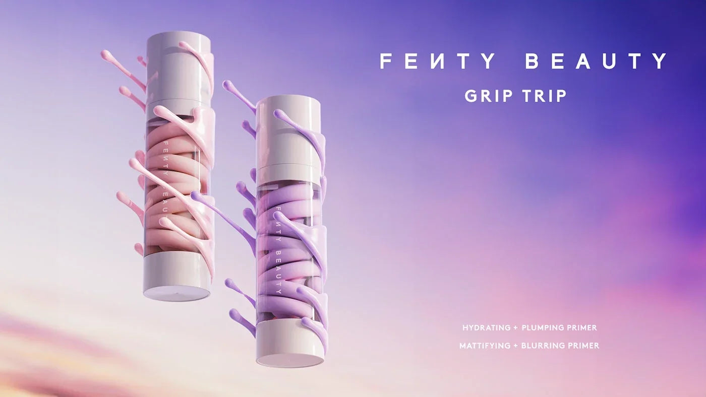 Fenty Beauty Grip Trip Mattifying + Blurring Primer | Oil Control & Pore Minimizing Makeup Base
