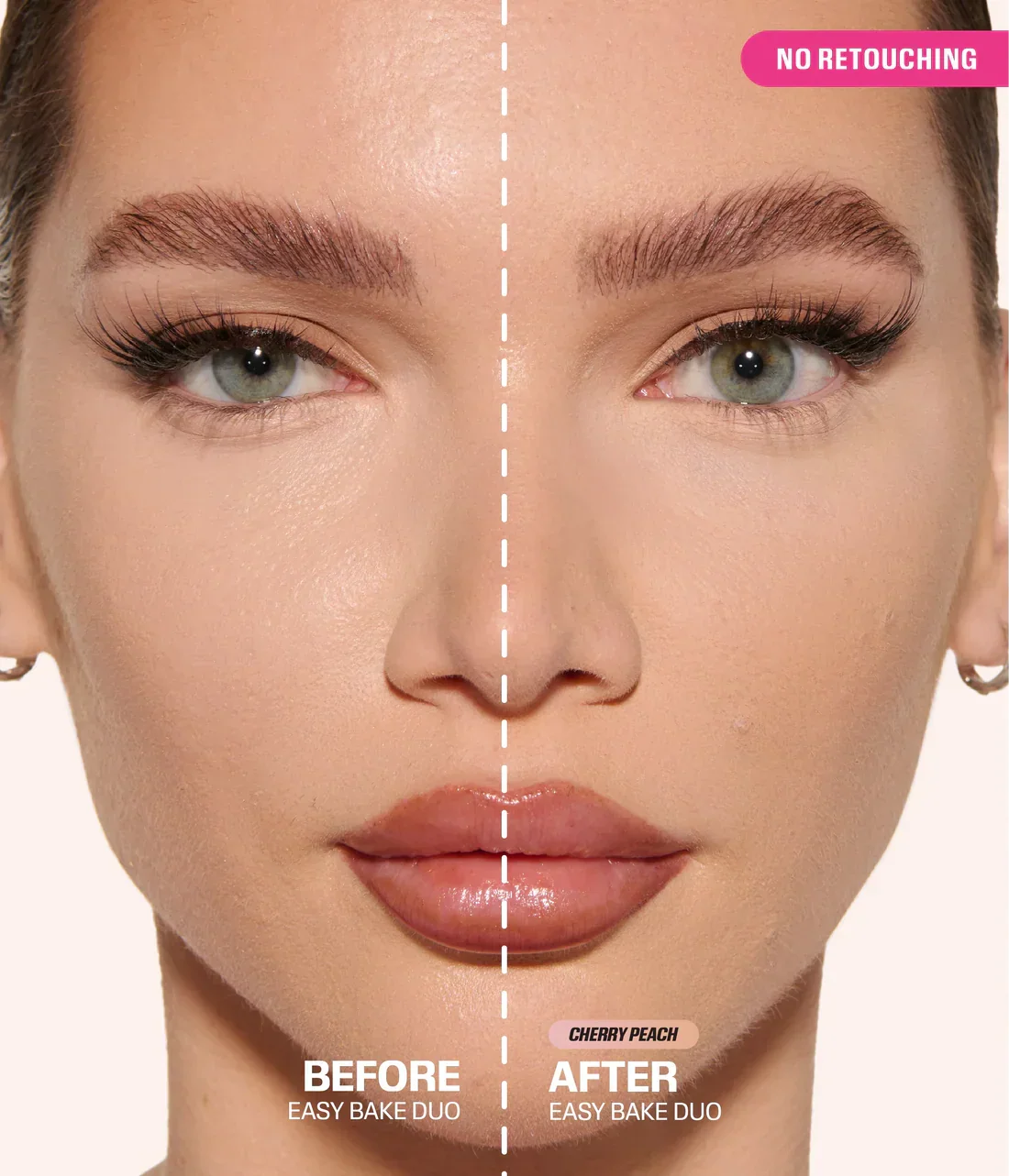 Huda Beauty - Easy Bake Duo Loose Powder - Cherry Peach