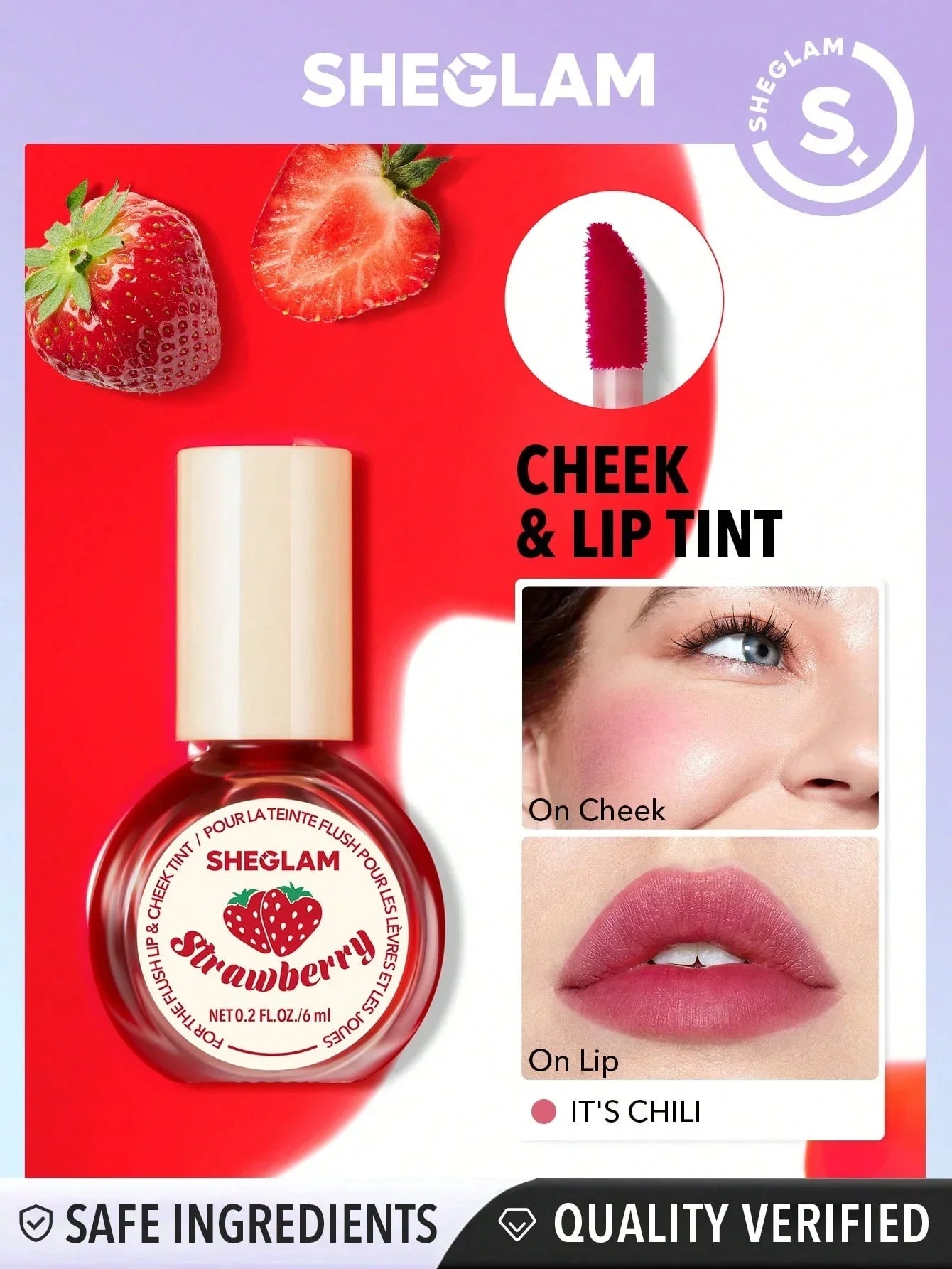 SHEGLAM FOR THE FLUSH LIP & CHEEK TINT - Classy Touch Pk