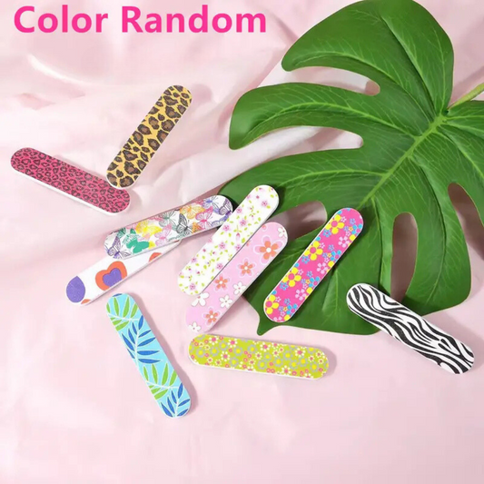 Double-Sided Colorful Nail Files