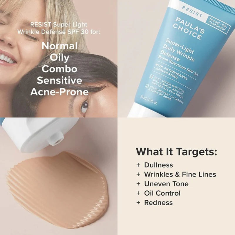PAULA'S CHOICE Super-Light Daily Wrinkle Defense SPF 30