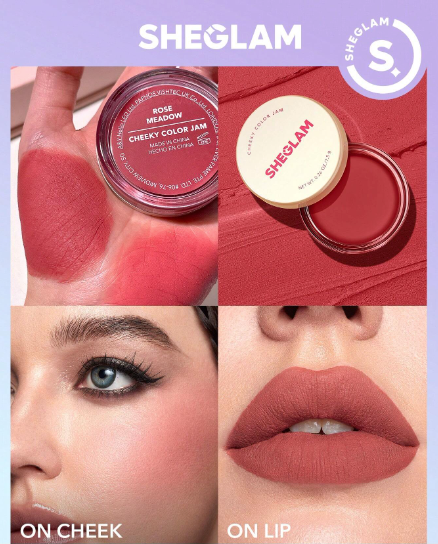 SHEGLAM Cheeky Color Jam - Rose Meadow - Classy Touch Pk