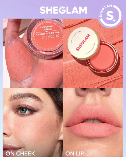 SHEGLAM Cheeky Color Jam - Carnation Dream - Classy Touch Pk