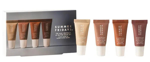Summer Fridays The Mini Neutrals Lip Butter Balm Set 5g / 0.1 oz