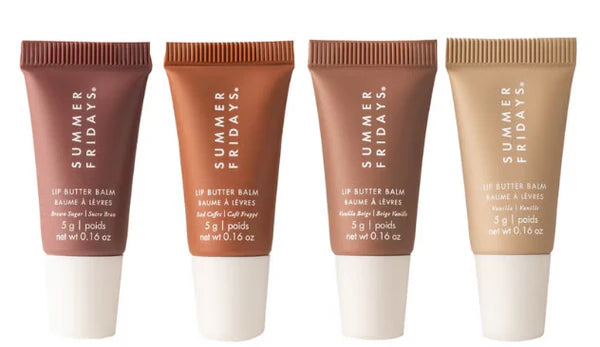 Summer Fridays The Mini Neutrals Lip Butter Balm Set 5g / 0.1 oz
