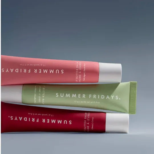 Summer Fridays The Holiday Lip Butter Balm Set- Pack of 3