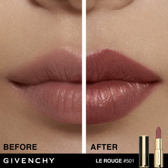 Le Rouge Deep Velvet Lipstick in Shade N°37 - Rouge Grainé.