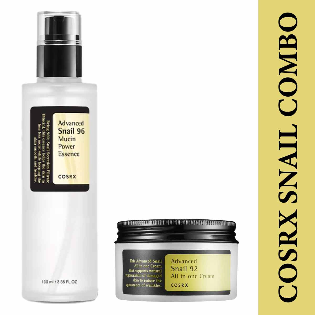 COSRX Snail Essence + Snail Cream Combo